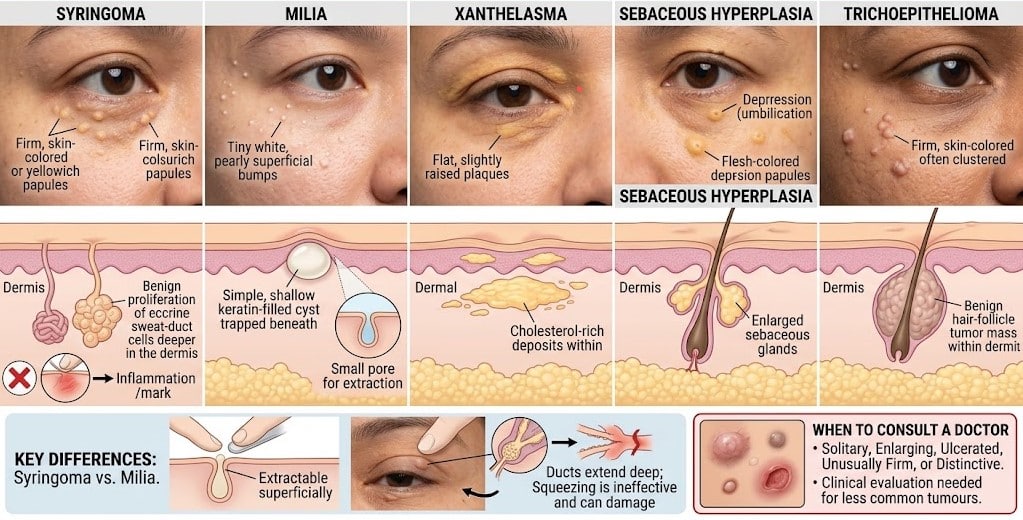 Facial bumps
